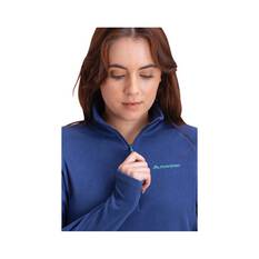 Macpac Women's Tui Polartec® Micro Fleece® Pullover, Twilight Blue, bcf_hi-res