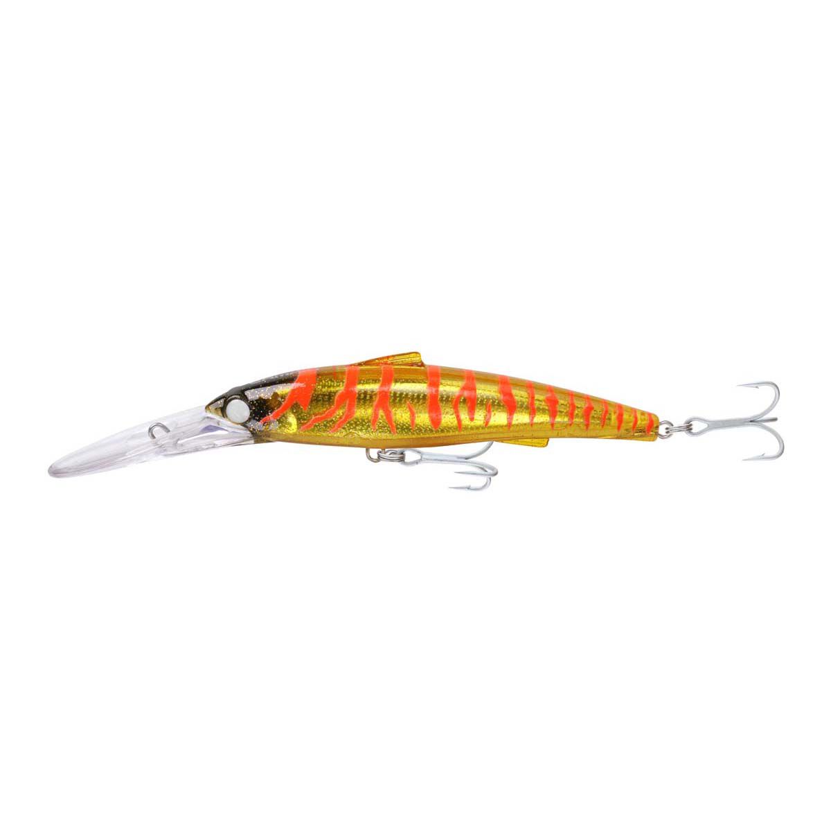 Samaki Pacemaker Double Deep Hard Body Lure 120mm Golden Carrot, Golden Carrot, bcf_hi-res