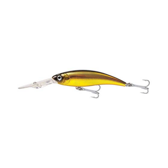 Fishcraft Dr Deep Minnow Hard Body Lure 120mm Black and Gold, Black and Gold, bcf_hi-res