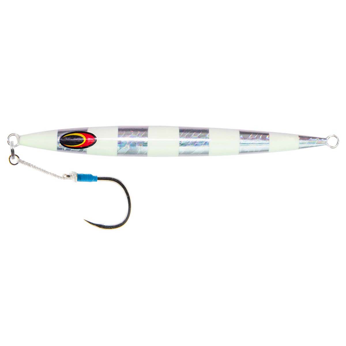 Nomad Streaker Jigging Lure 120g Chartreuse White Glow, , bcf_hi-res