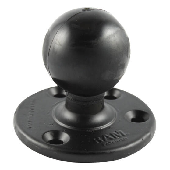 RAM 93mm Round Plate with 57mm D Ball, , bcf_hi-res
