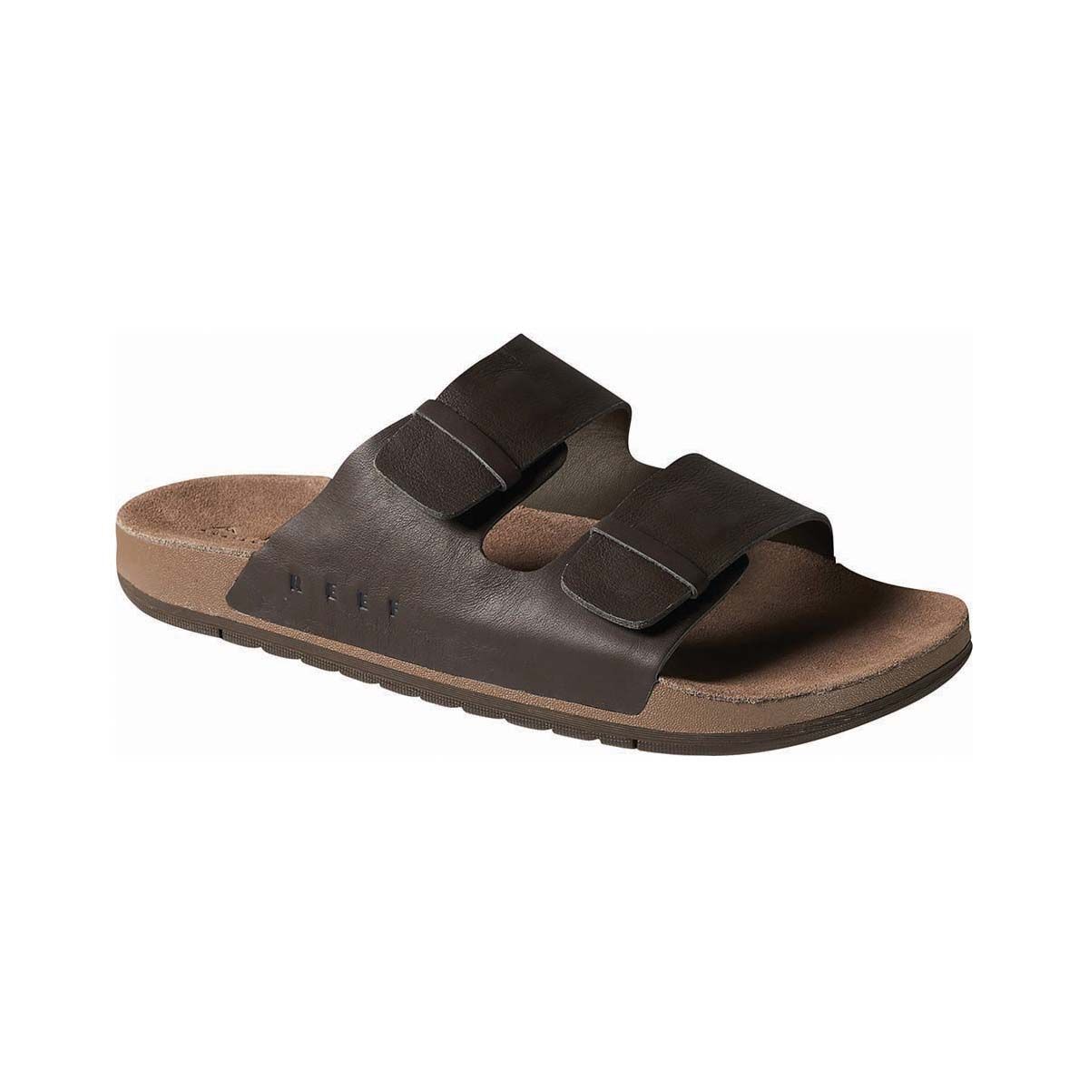 REEF Men's Ojai Two Bar Thongs Brown 8, Brown, bcf_hi-res