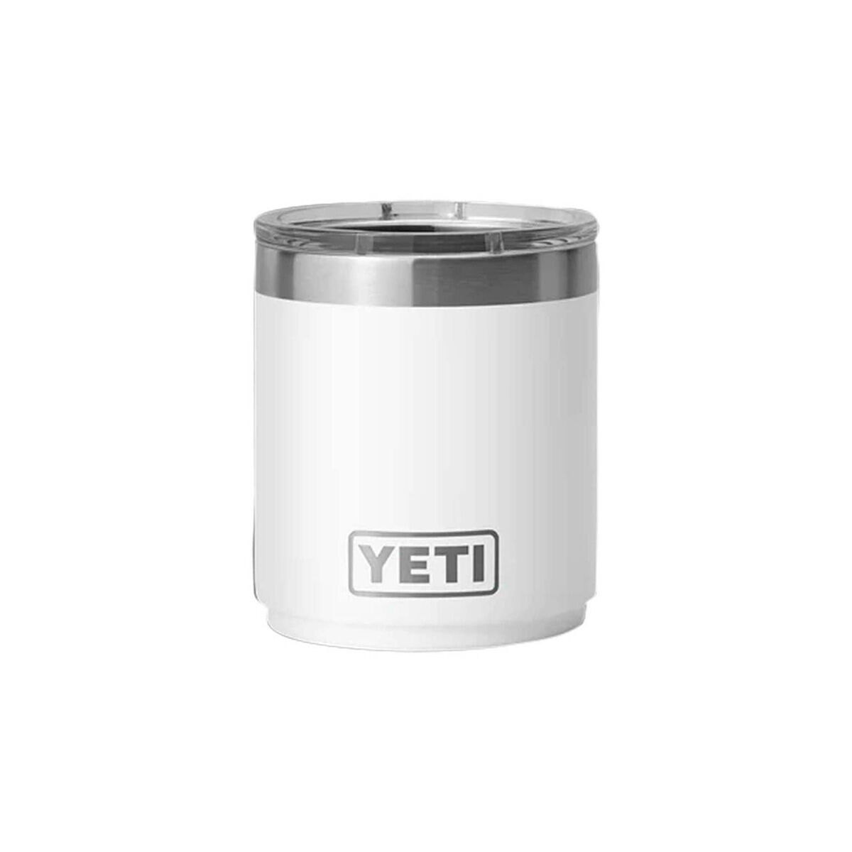 YETI Rambler&reg; Lowball 10 oz (295 ml) with MagSlider&trade; Lid White, White, bcf_hi-res