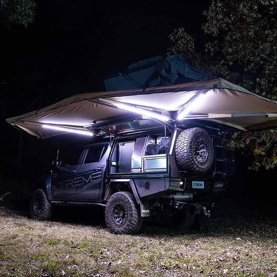 Hardkorr Tri Colour Awning Light Kit, , bcf_hi-res