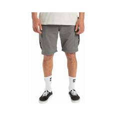Quiksilver Men’s Low Tide Cargo Pants Grey 32, Grey, bcf_hi-res