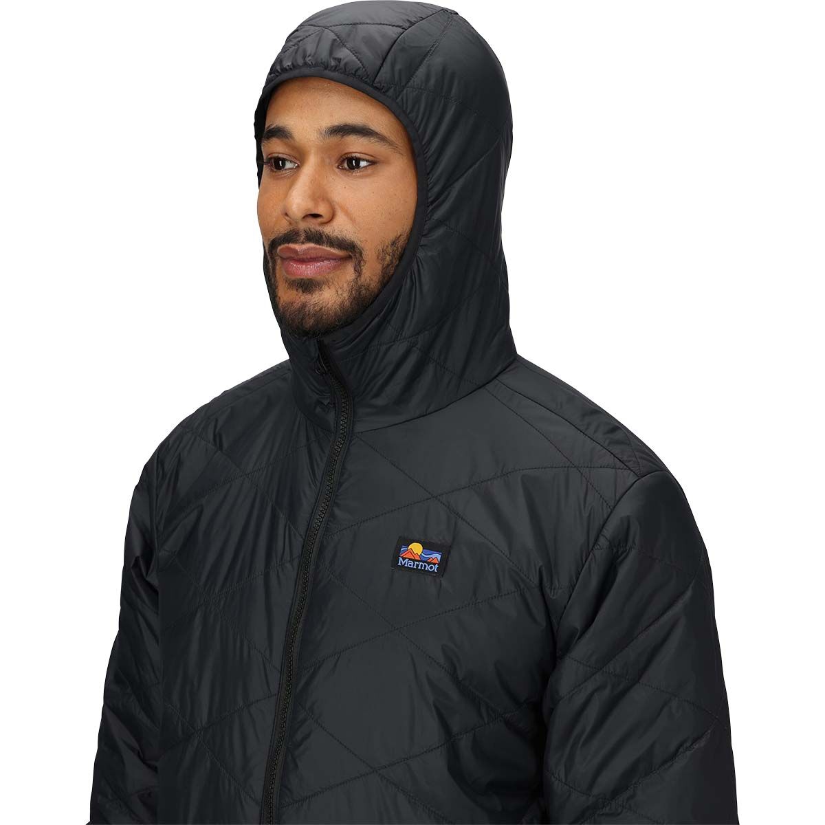 Marmot Men's Onward Insulated Hoodie Black S, Black, bcf_hi-res