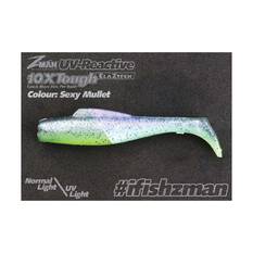 Zman Diezel Minnow Soft Plastic Lure 4in 5 Pack Sexy Mullet, Sexy Mullet, bcf_hi-res