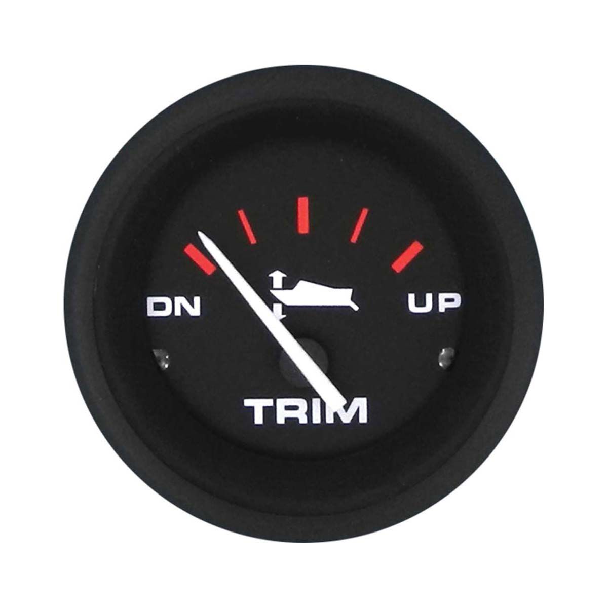 Veethree Black Amega Trim Gauge for Mercury, Mariner and Yamaha