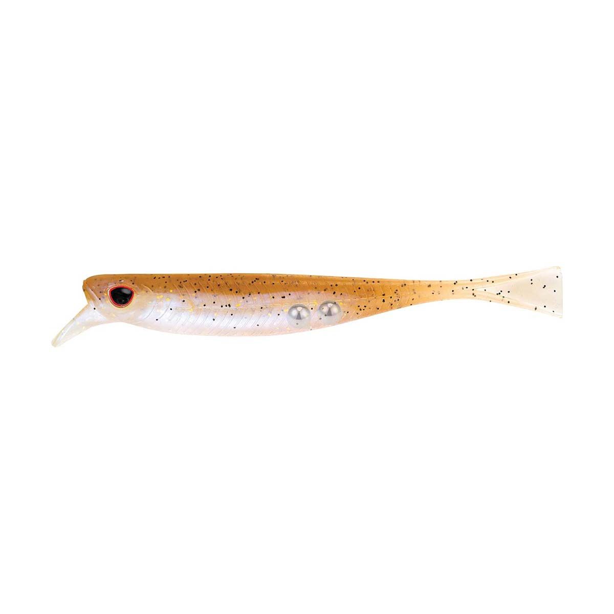 Nomad Live Ops Delta Minnow Soft Plastic Lure 4.5in Pink Shiner, Pink Shiner, bcf_hi-res