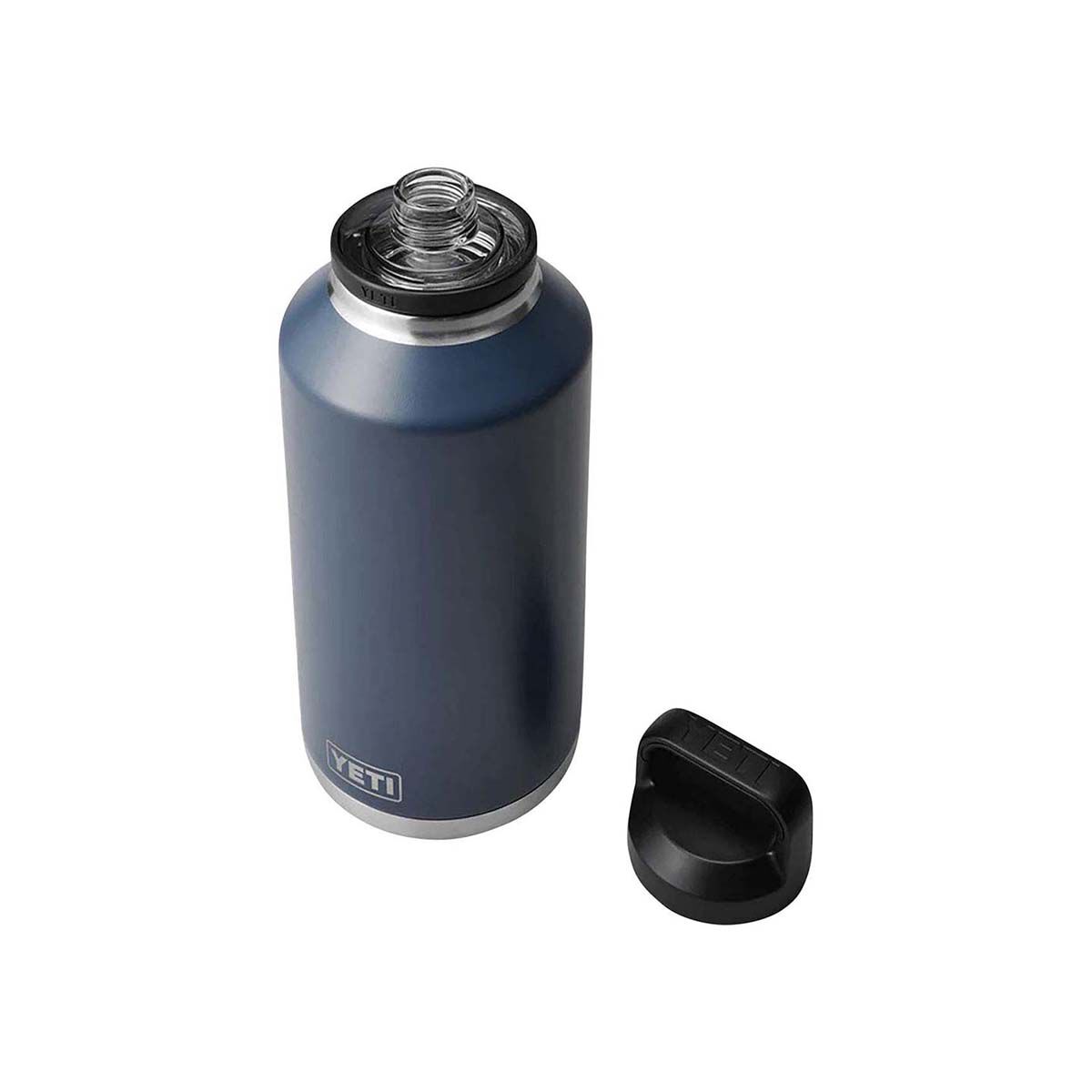 YETI Rambler&reg; Bottle 64 oz (1.89 L) with Chug Cap Navy, Navy, bcf_hi-res