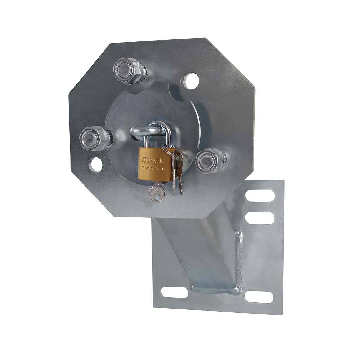 Atlantic Aluminium Spare Wheel Mount Large 13",14" & 15" Alloy Steel, , bcf_hi-res