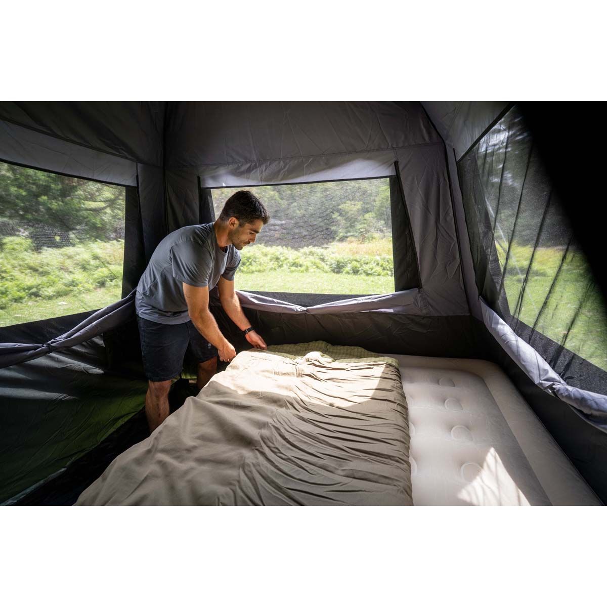 Coleman Big Game -6C Extra Tall Hooded Sleeping Bag, , bcf_hi-res