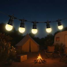 Mirabella Solar 15 LED Festoon Lights, , bcf_hi-res