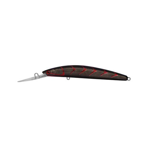 Daiwa Double Clutch IZM 75SP-G Hard Body Lure 75mm Ghost Black Red Suji, Ghost Black Red Suji, bcf_hi-res