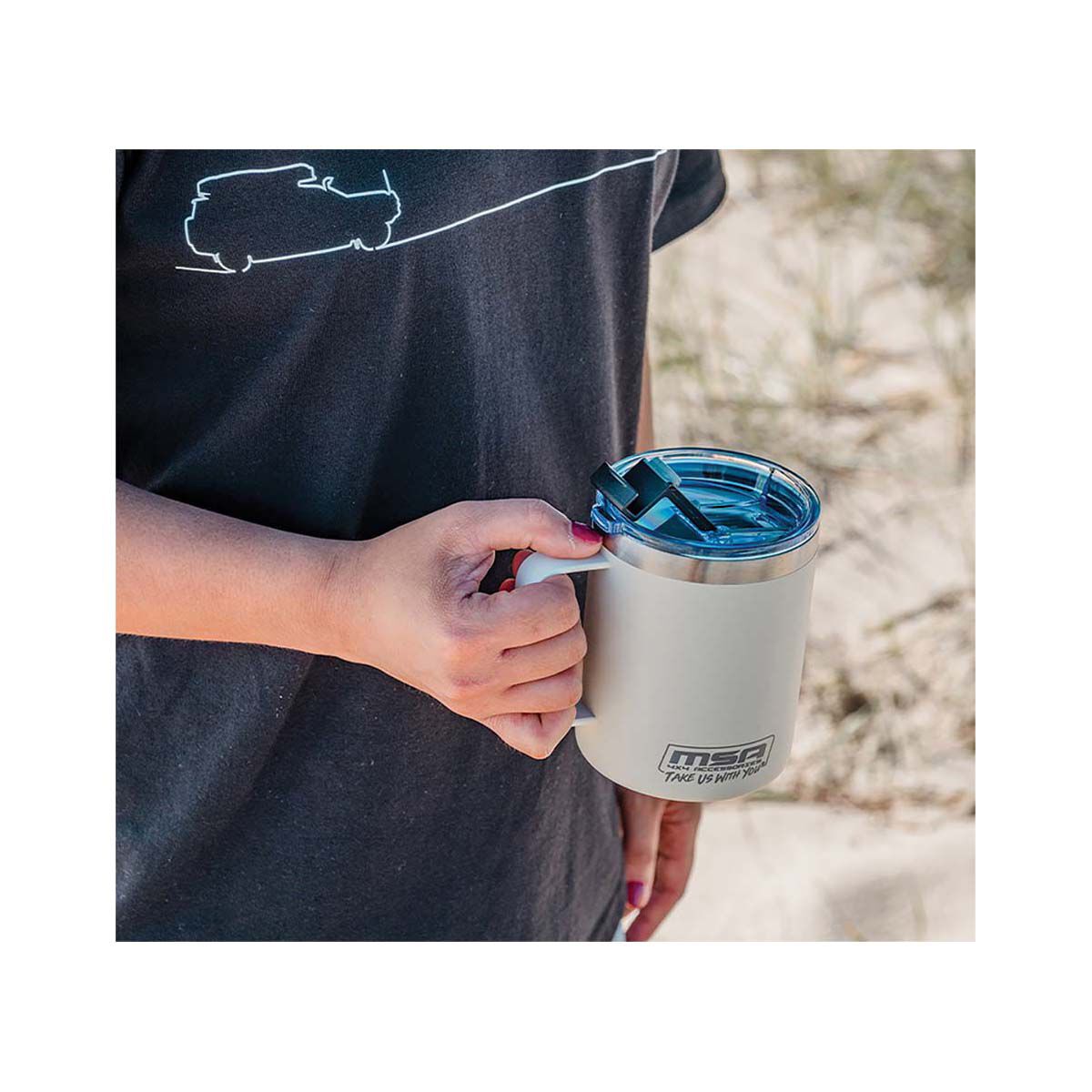 MSA Thermo Mug 360ml Cream, Cream, bcf_hi-res