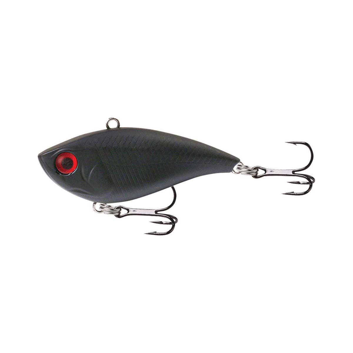 Fishcraft Dr Dirty Lipless Crank Hard Body Lure 66mm Matte Black, Matte Black, bcf_hi-res