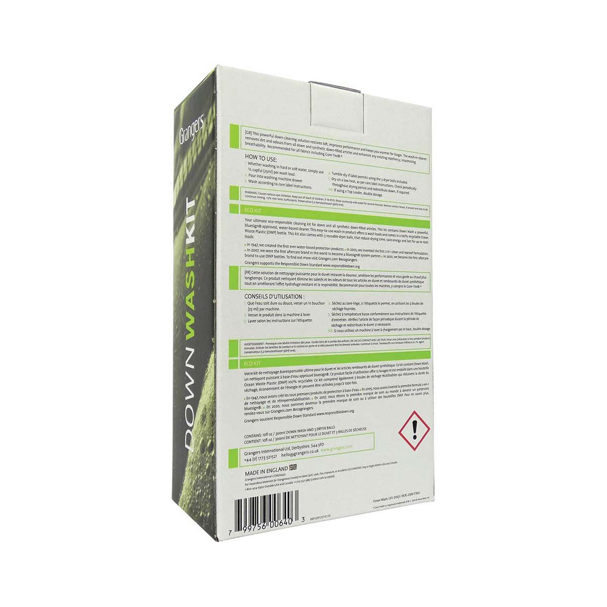 Grangers Down Wash Four Piece Kit, , bcf_hi-res