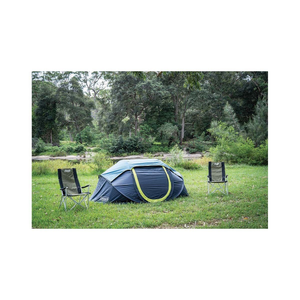 Coleman Darkroom Pop Up Tent 2 Person, , bcf_hi-res