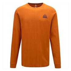 Macpac Men's Vintage Embroidered Long Sleeve T-Shirt, Autumnal, bcf_hi-res