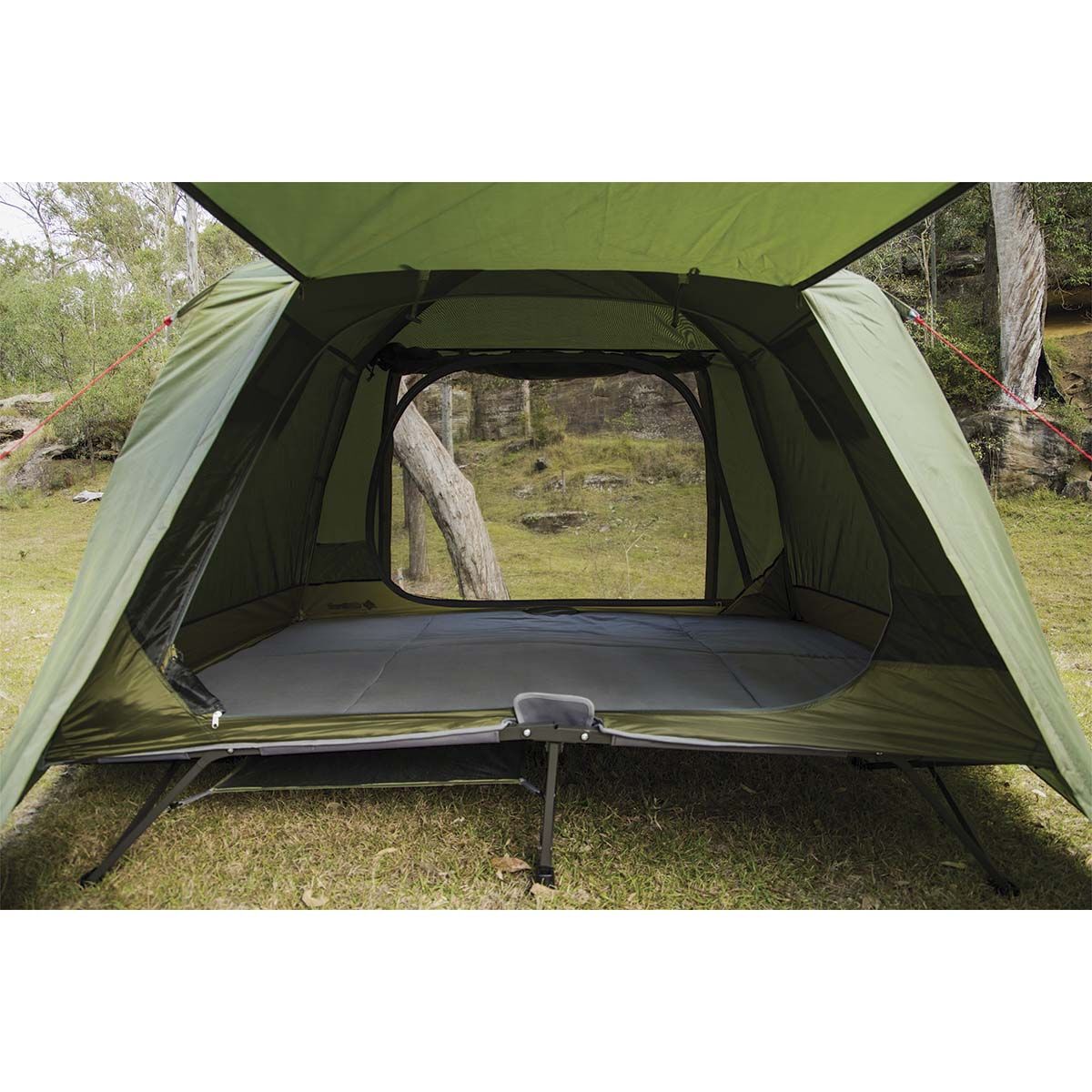 OZtrail Easy Fold Stretcher Tent 2 Person, , bcf_hi-res