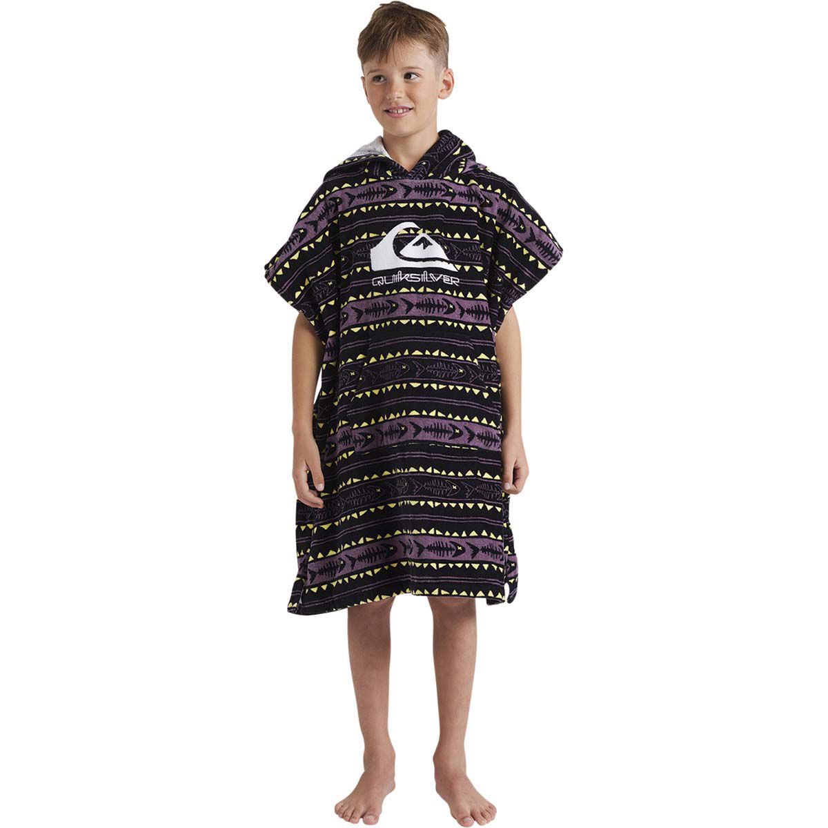 Quiksilver Youth Omni Bones Hooded Towel, , bcf_hi-res