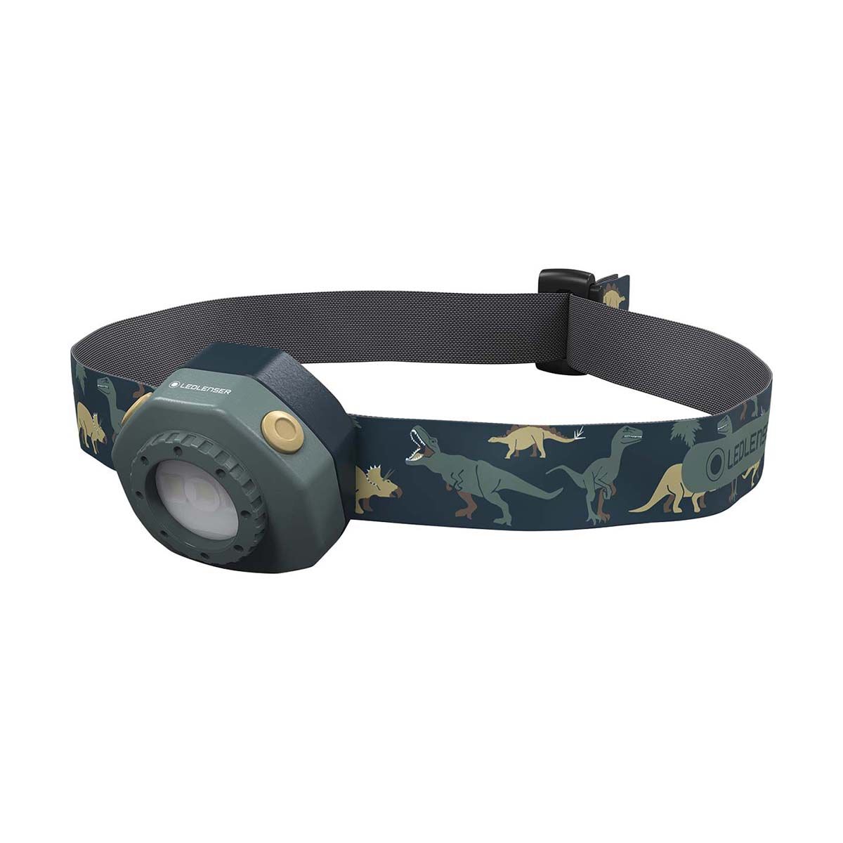 Ledlenser Kids 4 LED Rechargeable Headlamp Green, Green, bcf_hi-res