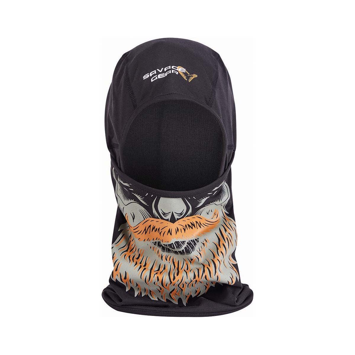 Savage Gear Men&rsquo;s Beard Balaclava Black / Print OSFM, Black / Print, bcf_hi-res
