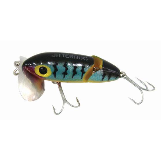 Arbogast Jitterbug Jointed Surface Lure 6.35cm Perch, Perch, bcf_hi-res