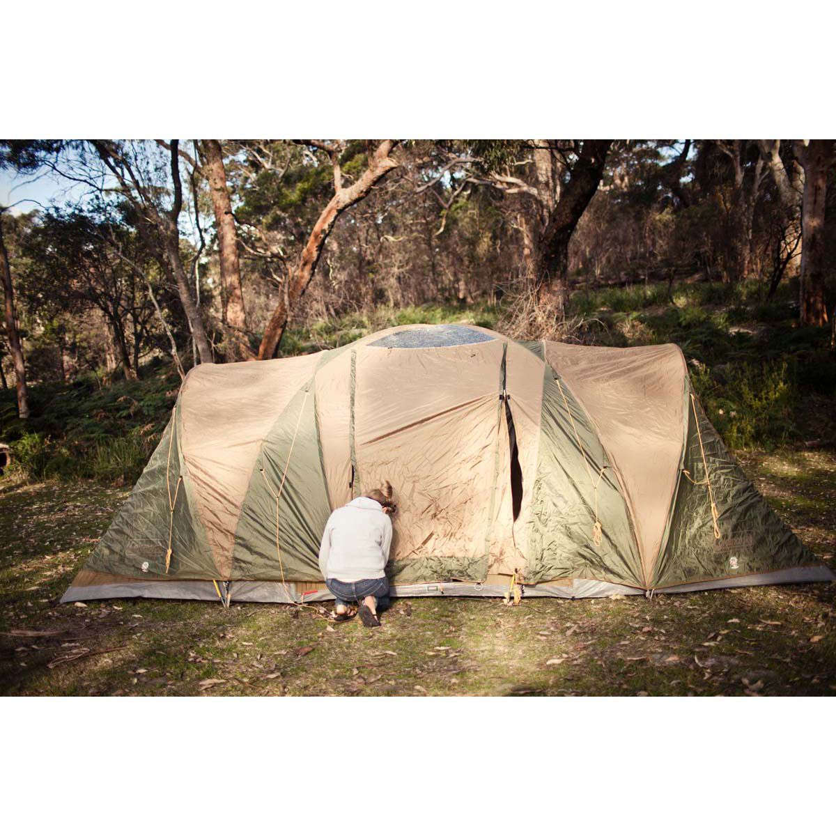 Coleman chalet 9 cv new arrivals dome tent