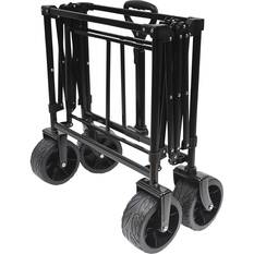 Wanderer Flat Fold Beach Cart 100kg Nautical Stripe, , bcf_hi-res