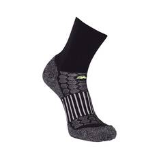 Macpac Unisex Tech Merino Hiker Socks, Black, bcf_hi-res