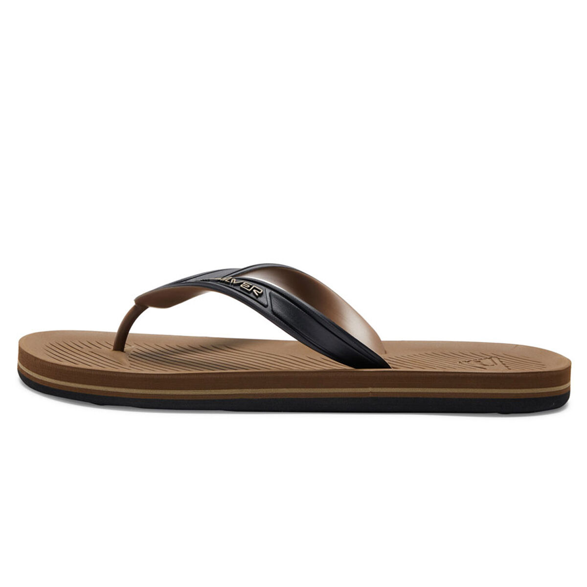 Quiksilver Men's Haleiwa Core Thongs Nude US 13, Nude, bcf_hi-res