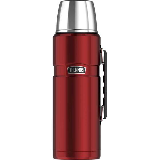 Thermos King Stainless Steel Flask 2L Red, , bcf_hi-res