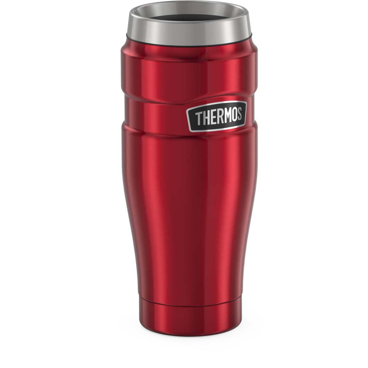 Thermos King Stainless Steel Tumbler 470ml Red, Red, bcf_hi-res