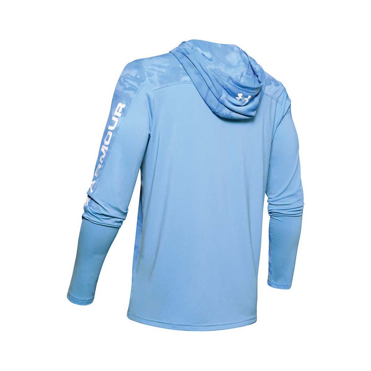 mens white camo under armour hoodie