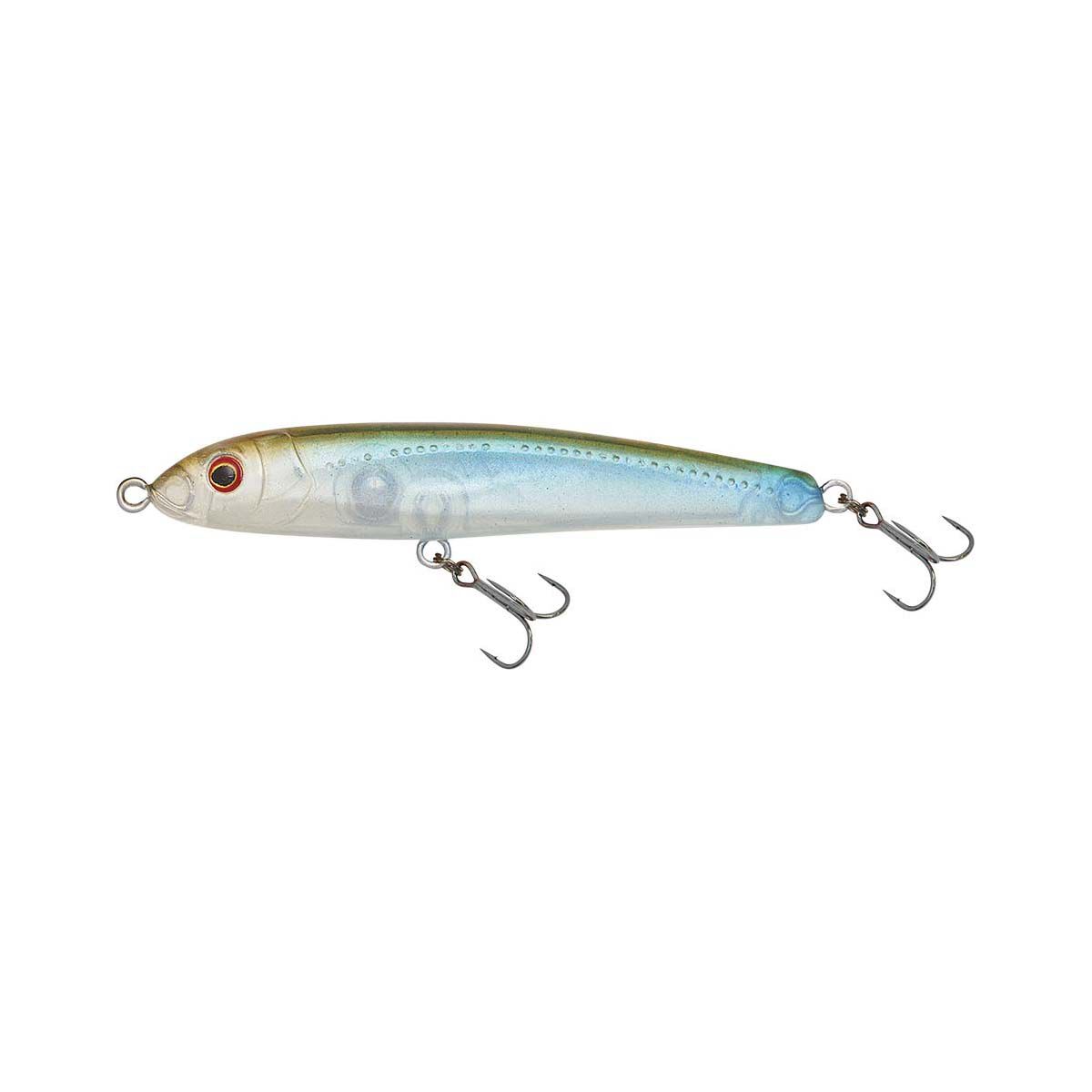 Nomad Riptide Fatso Floating Stickbait Lure 95mm Aqua Ghost, Aqua Ghost, bcf_hi-res