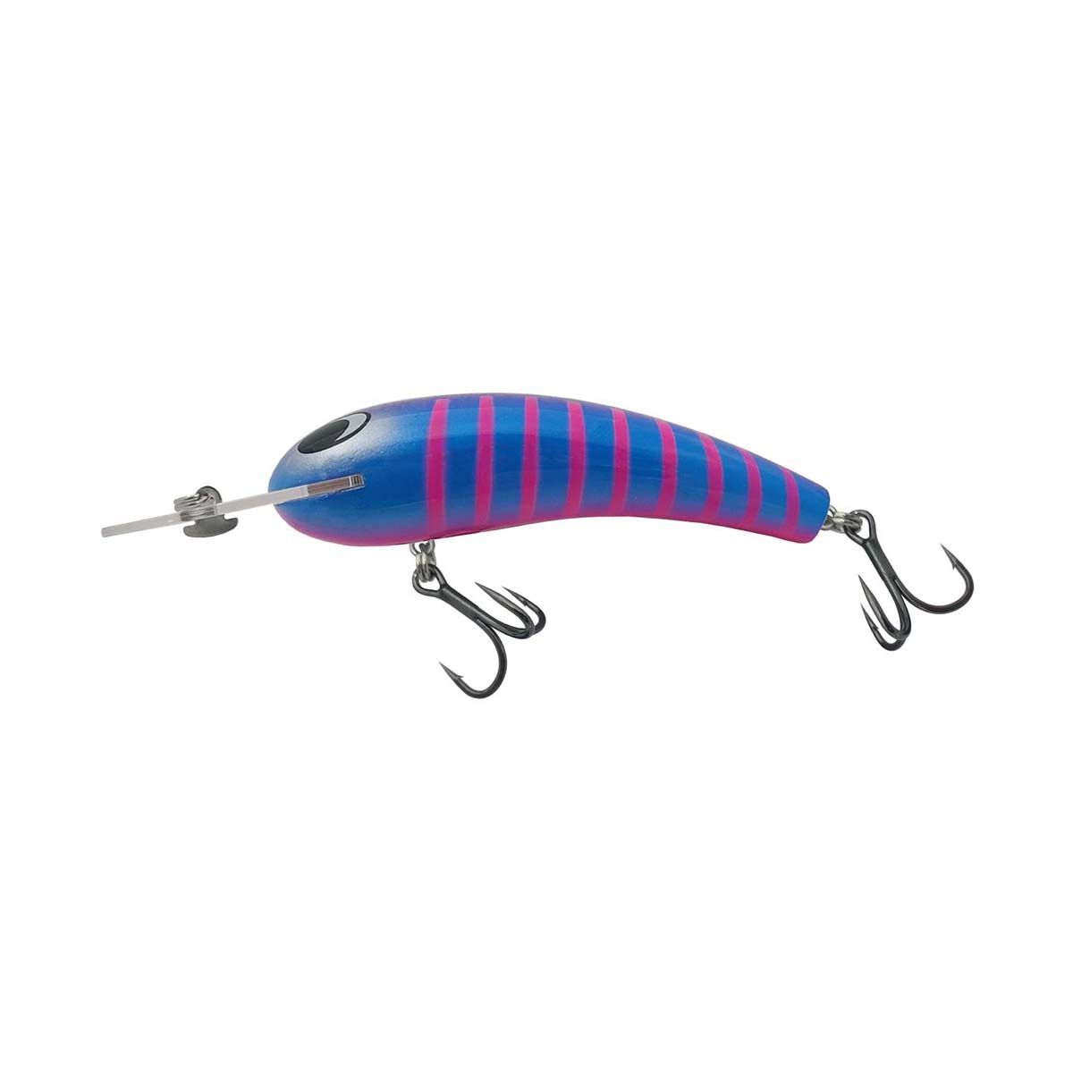 Warlock Native Lolly Hardy Body Lure 70mm 2.5m Purple Flame, Purple Flame, bcf_hi-res