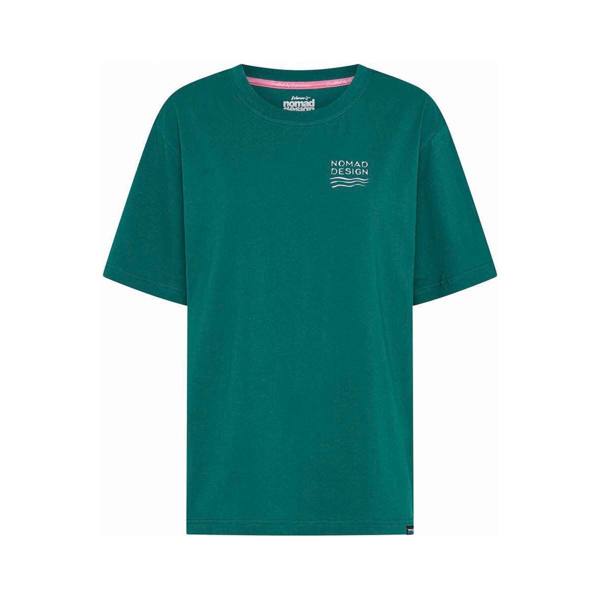 Nomad Women's Odyssey Short Sleeve Tee Pine 8, Pine, bcf_hi-res