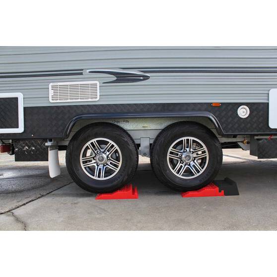Caravan Leveller Ramps - Tandem Axle, Pair, , bcf_hi-res