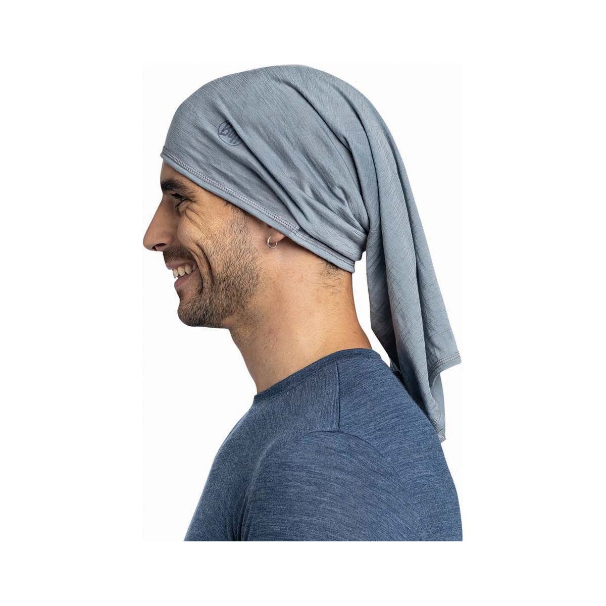Buff Unisex Merino Lightweight Multifunctional Neckwear Flint Grey OSFM, Flint Grey, bcf_hi-res