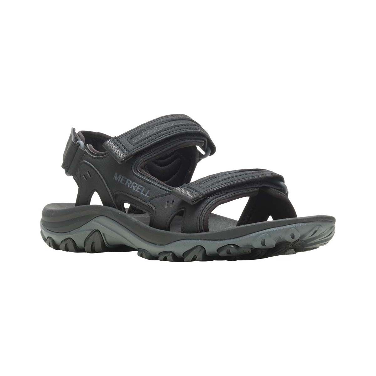 Merrell Men&rsquo;s Huntington Sport Convertible Sandals Black 12, Black, bcf_hi-res
