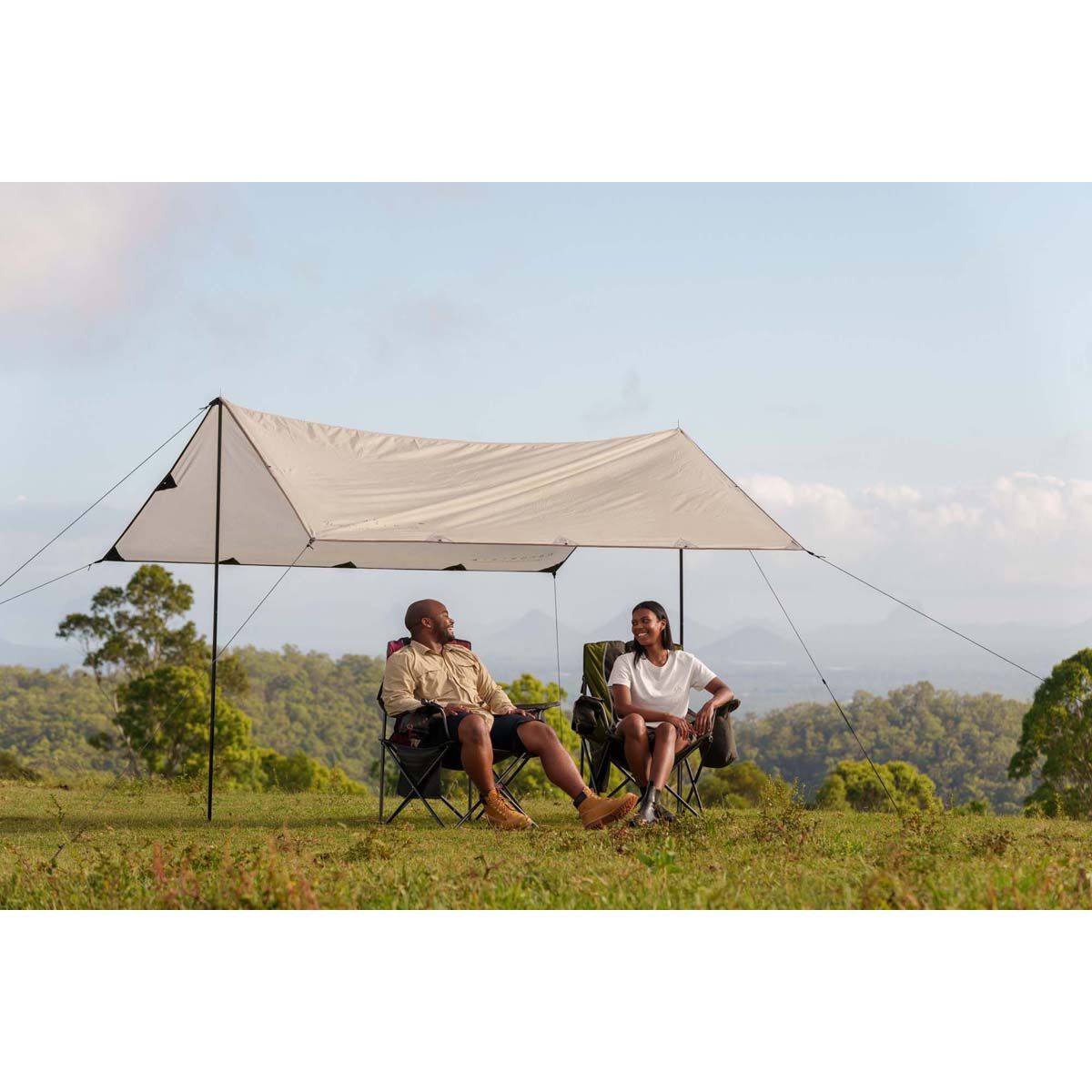 Wanderer Premium Cooler Arm Chair Wine 120kg, , bcf_hi-res