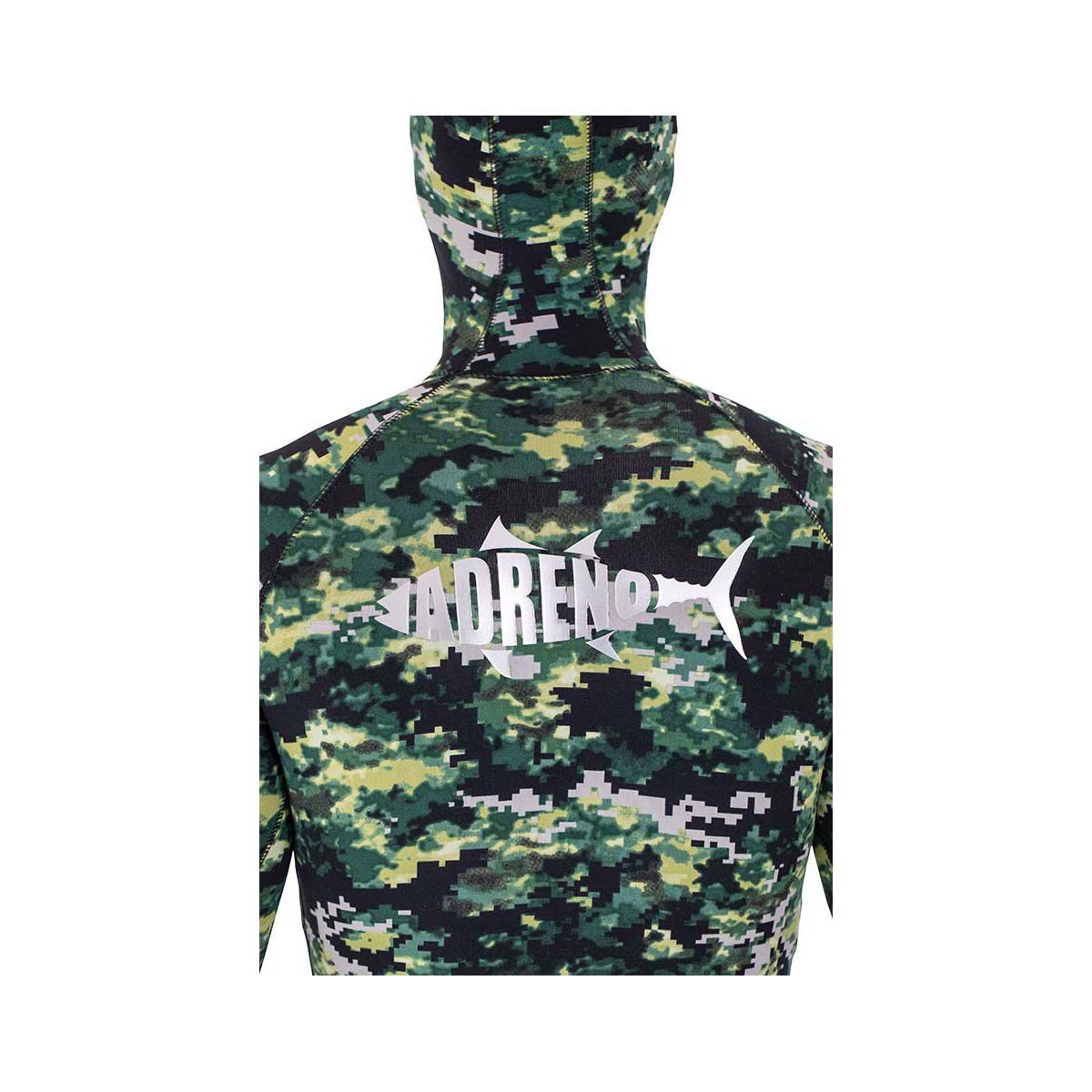 Adreno Men's Invisi-Skin 2 Piece Wetsuit 3mm, Green, bcf_hi-res