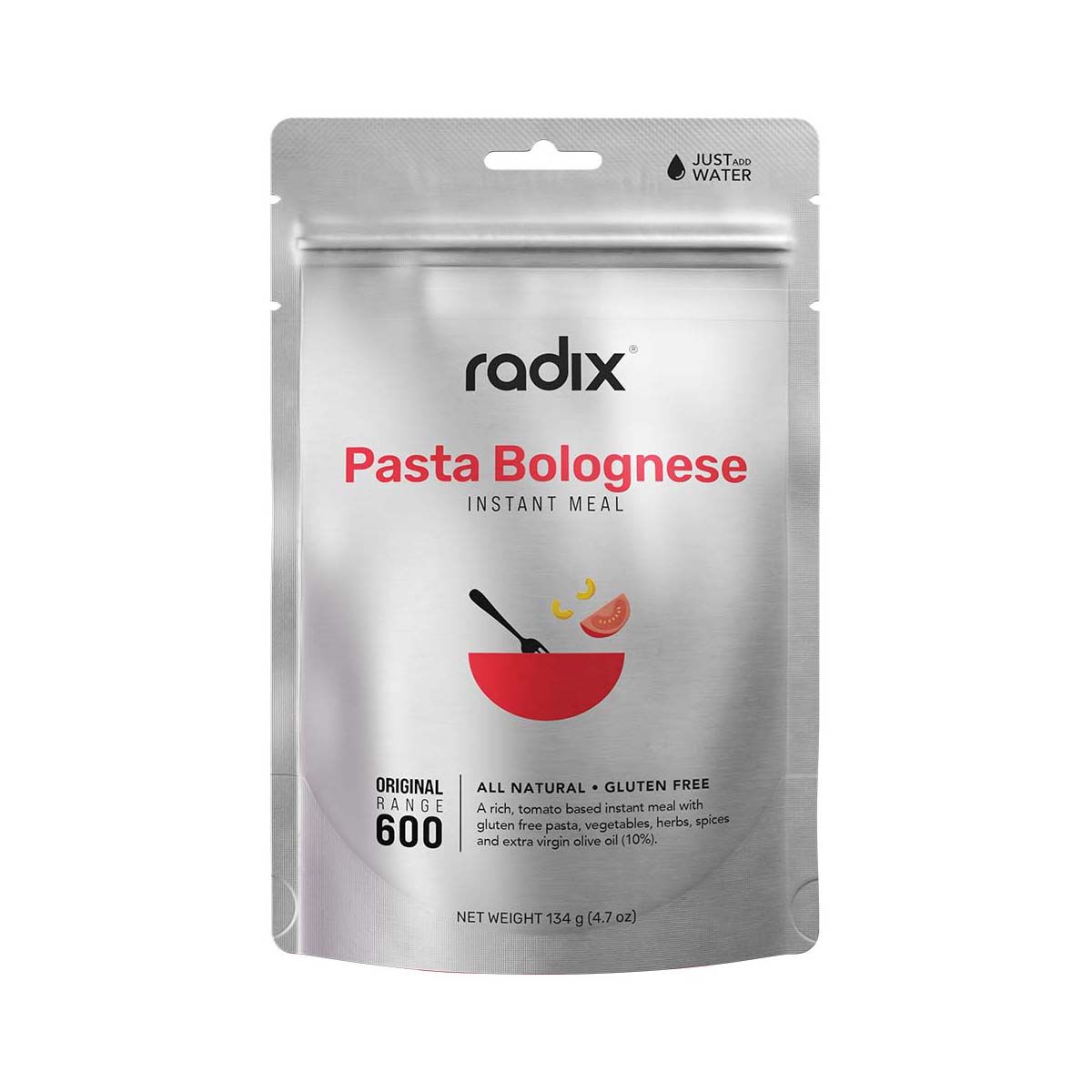 Radix Nutrition Freeze Dried Pasta Bolognese 600kcal, , bcf_hi-res