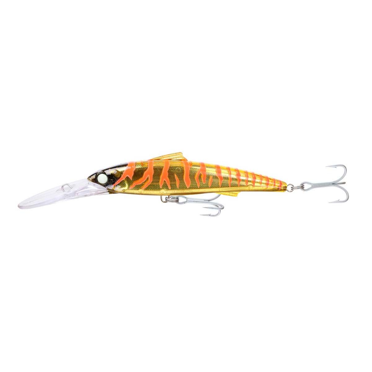 Samaki Pacemaker Double Deep Hard Body Lure 180mm Golden Carrot, Golden Carrot, bcf_hi-res