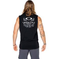 Oakley Men’s Elements Tank, Blackout, bcf_hi-res
