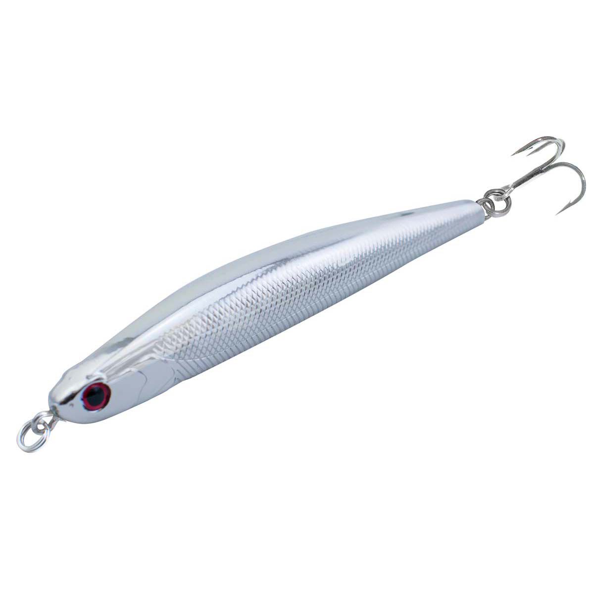CID Casting Sprat High Speed Spinning Lure 90mm Chrome, Chrome, bcf_hi-res