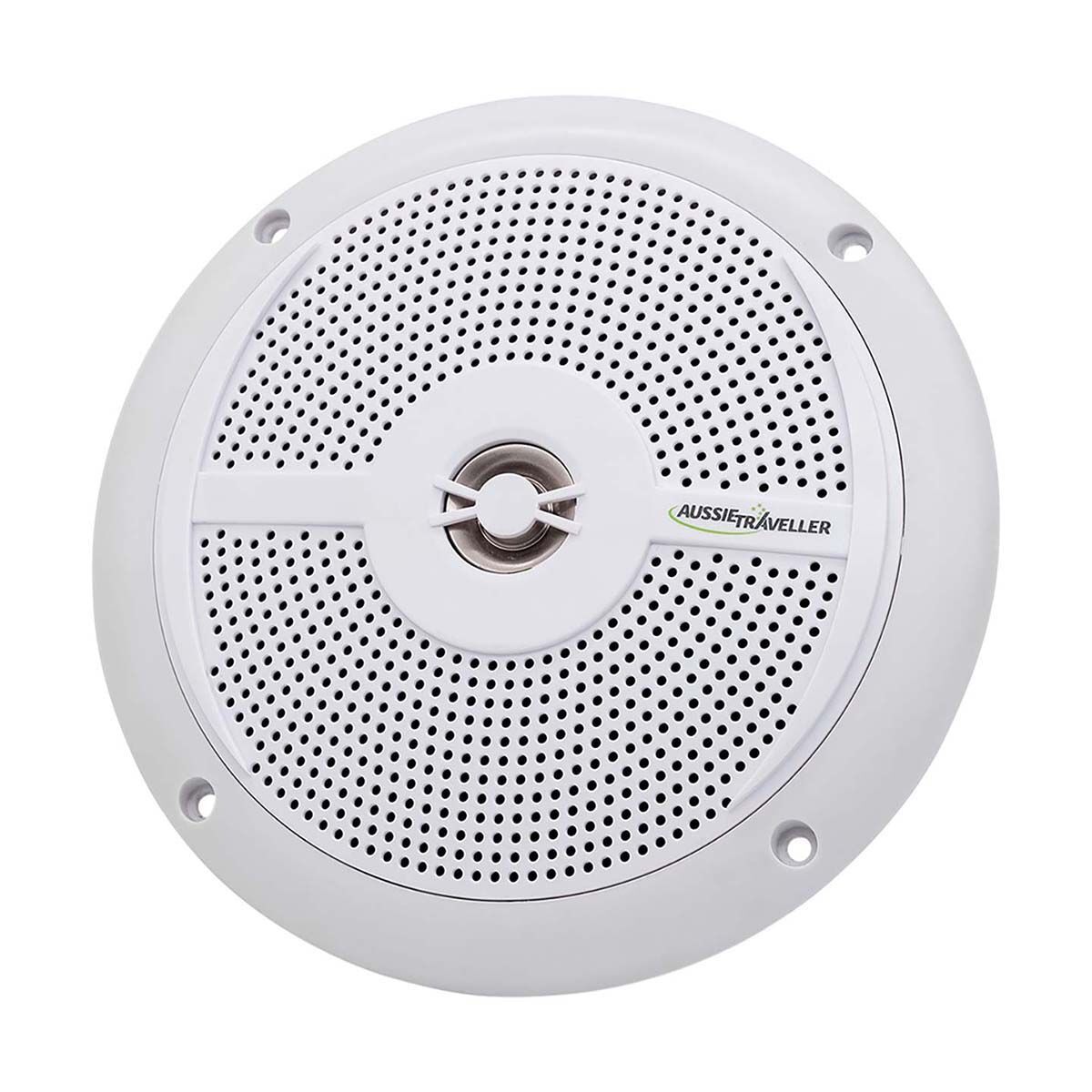 Aussie Traveller 6.5" Two-Way Slimline Speakers White, White, bcf_hi-res