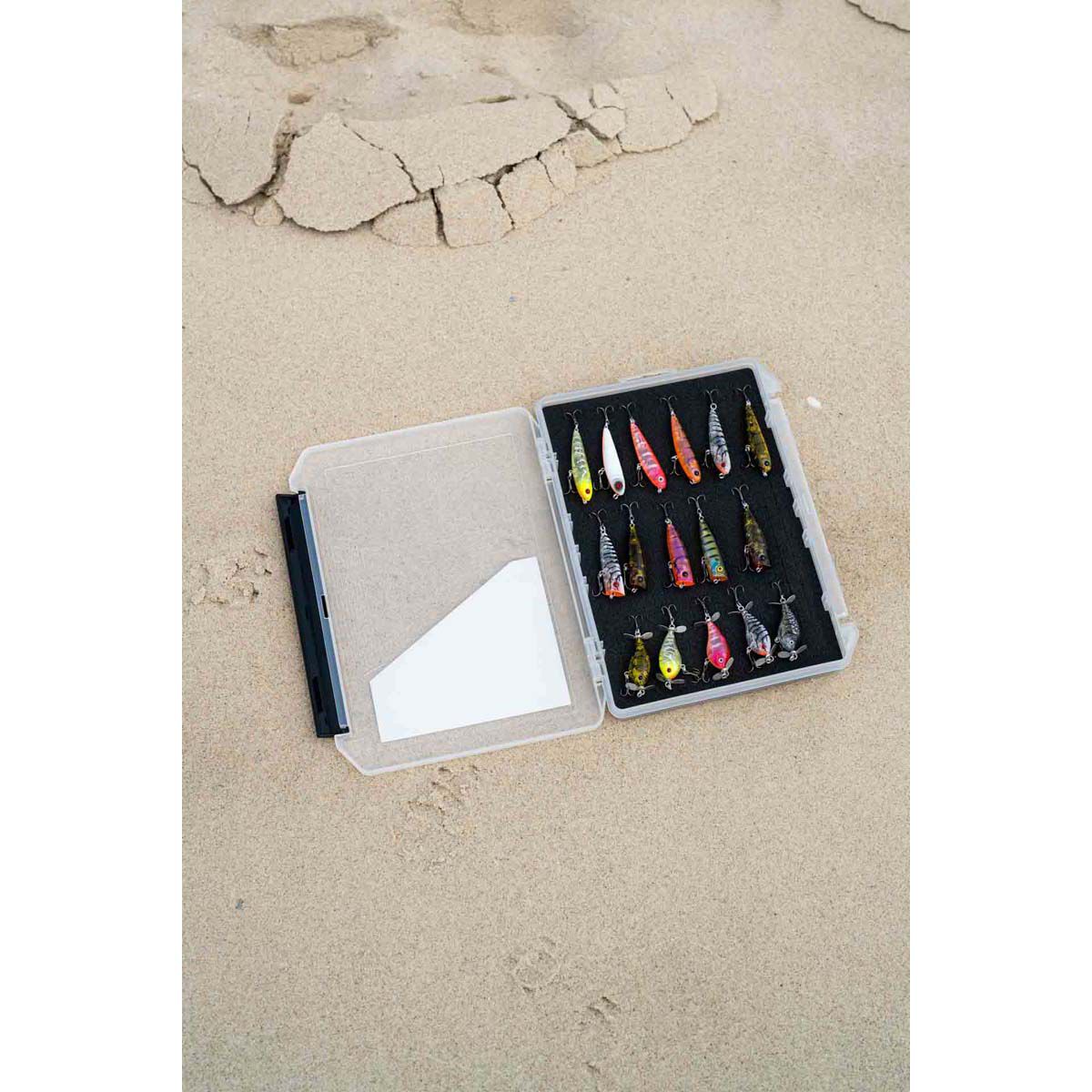 Meiho Slit Foam 3020NS Tackle Box Clear, , bcf_hi-res