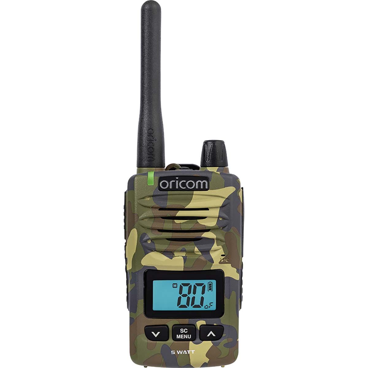 Oricom 5W UHF Handheld Radio DTX600 Camo, , bcf_hi-res